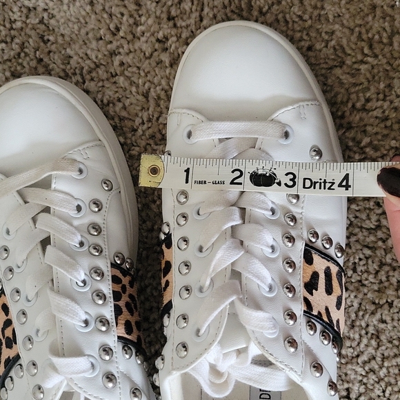 Steve Madden leopard/studded detailed sneakers - Picture 14 of 14